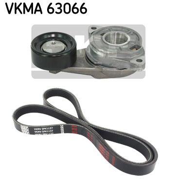 SKF Keilrippenriemensatz (VKMA 63066) Thumbnail